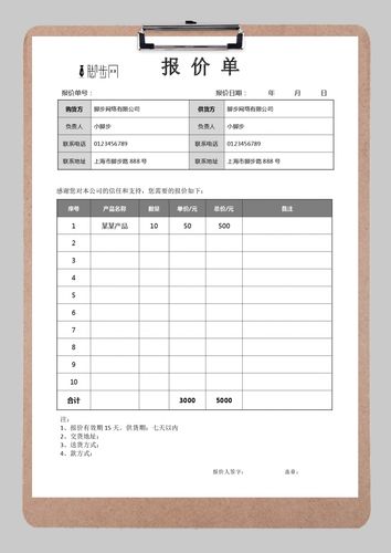 產(chǎn)品報(bào)價(jià)